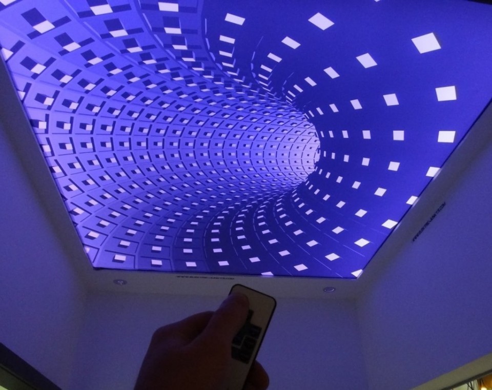 Заказать 3d натяжные потолки в г. Славск